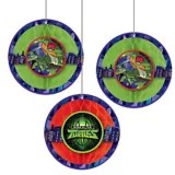 Boules alvéolées Le Destin des Tortues Ninja, paq. 3 Party City