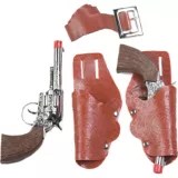 Double Holster & Gun Set Party City