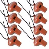Football Whistles, 8pk Party City