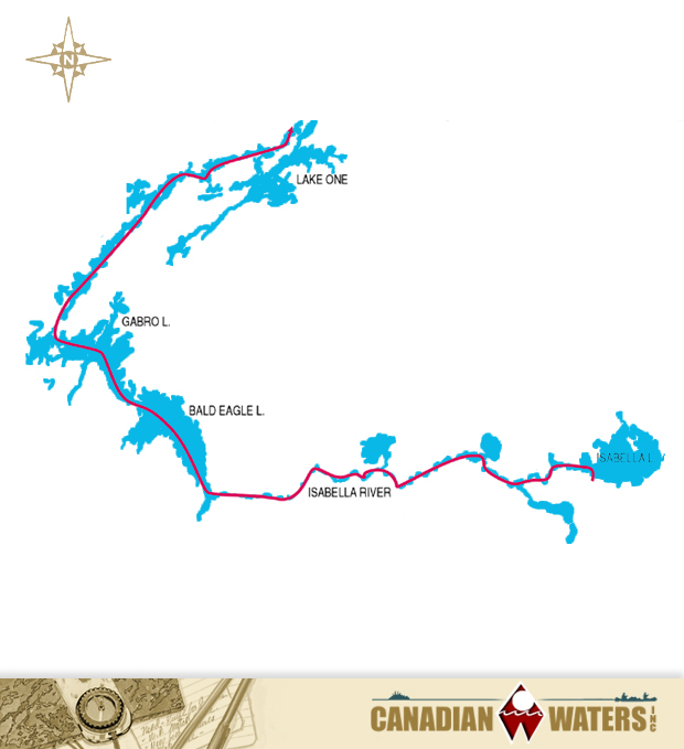 Canoe Trip Routes Boundary Waters and Quetico ParkCanadian Waters