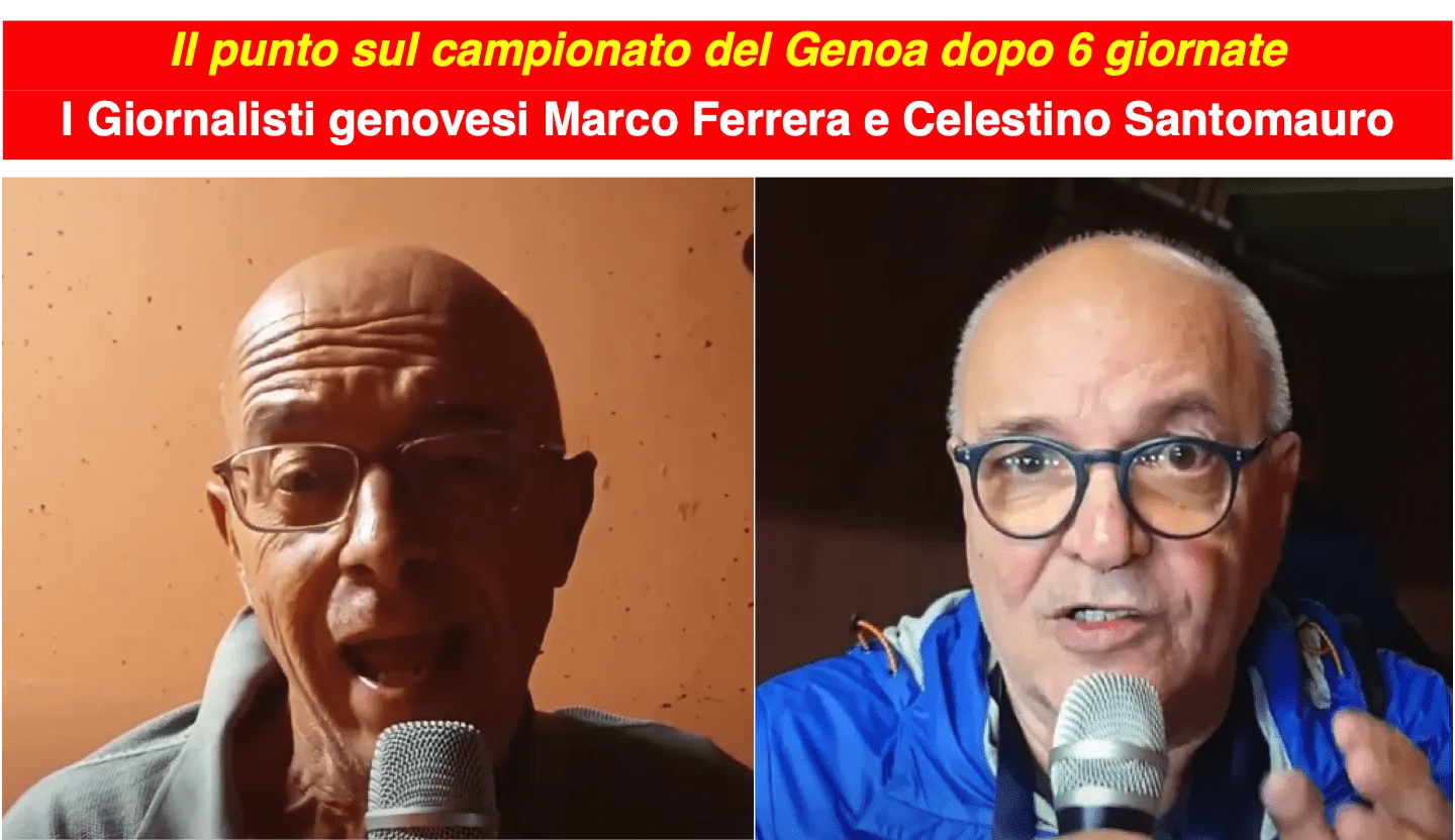 Genoa, 7 punti in 6 gare. Come vedono il Grifone i giornalisti genovesi