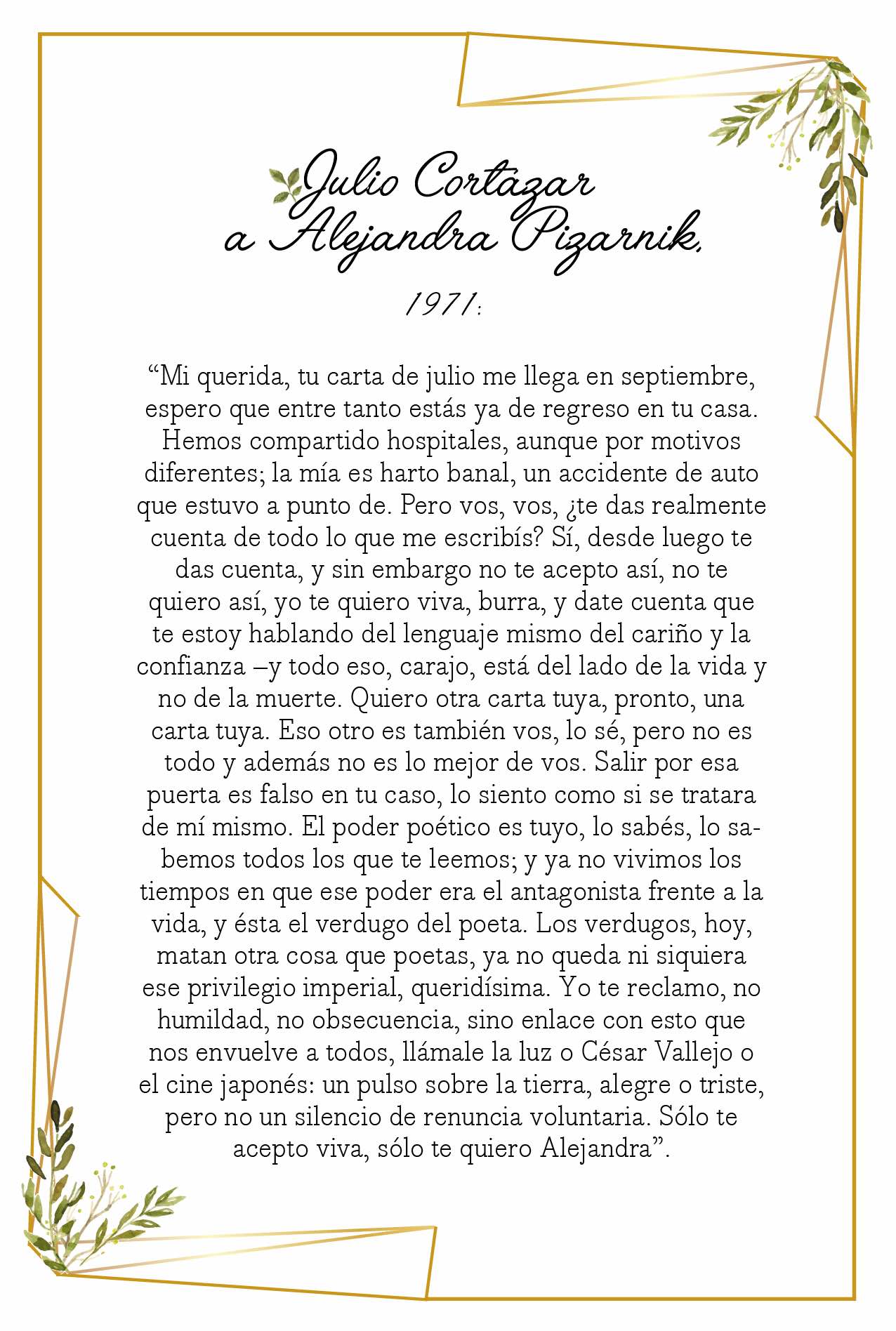 Intensas cartas de amor y desamor de la historia