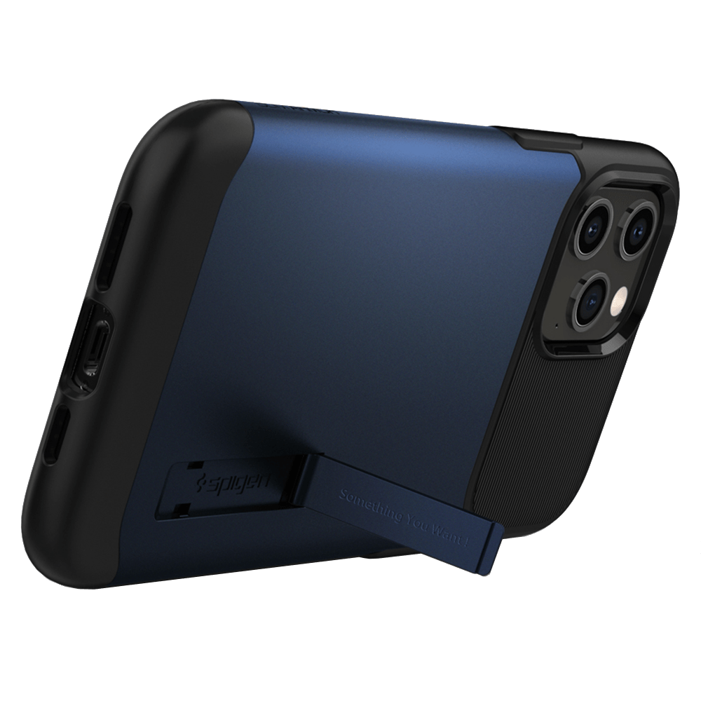 Spigen Slim Armor Case for Apple iPhone 12 Pro Max Navy Blue CAN