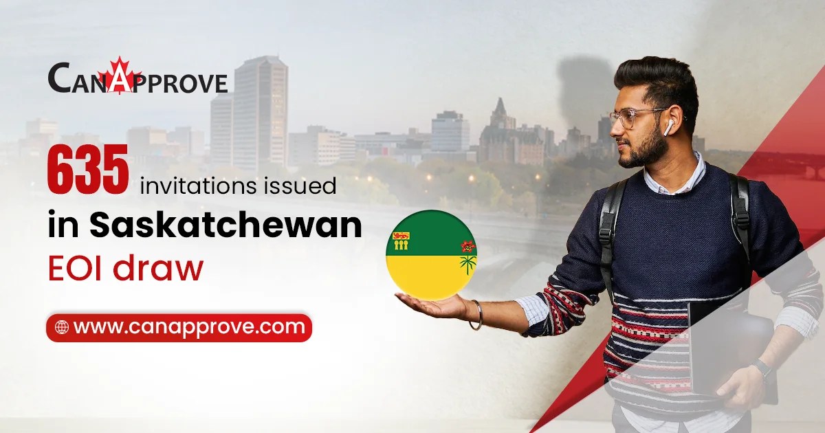Saskatchewan's EOI draw on December 15 invited 635 candidates.