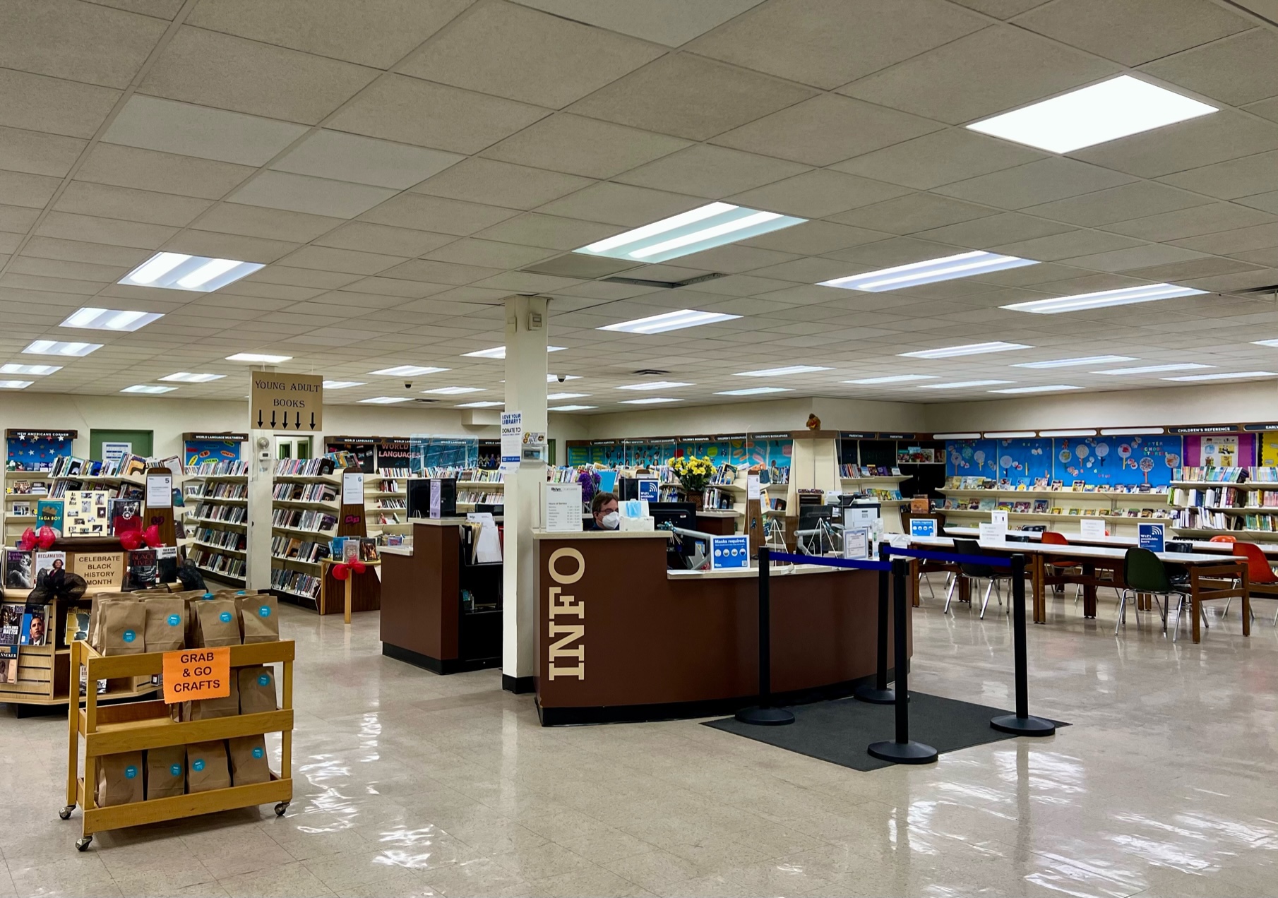 After Sudden Closedown Last Year, Flatlands Library Reopens With a New