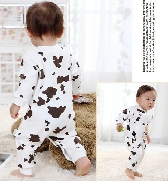Vache nouveauné filles garçons vêtements combinaison bébé