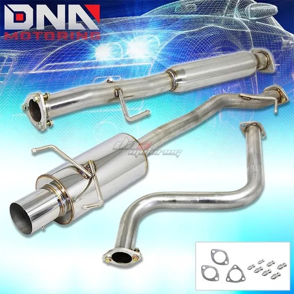 DNA Motoring CBE-HA90 For 1990 to 1993 Honda Accord Stainless Steel 4