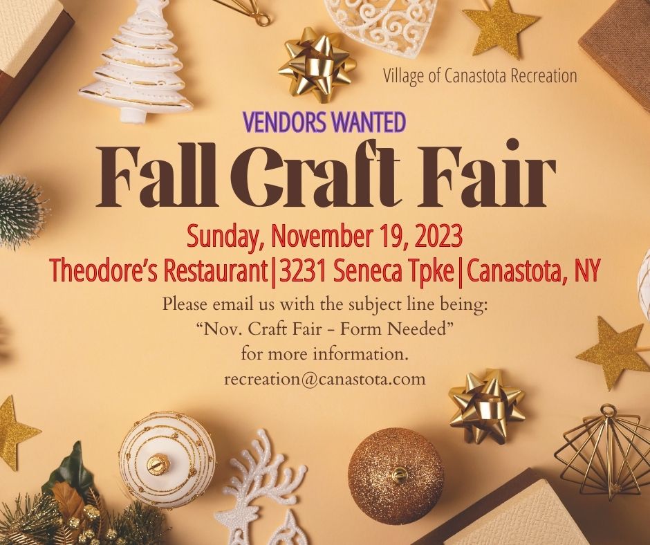 Fall Craft Fair 2023
