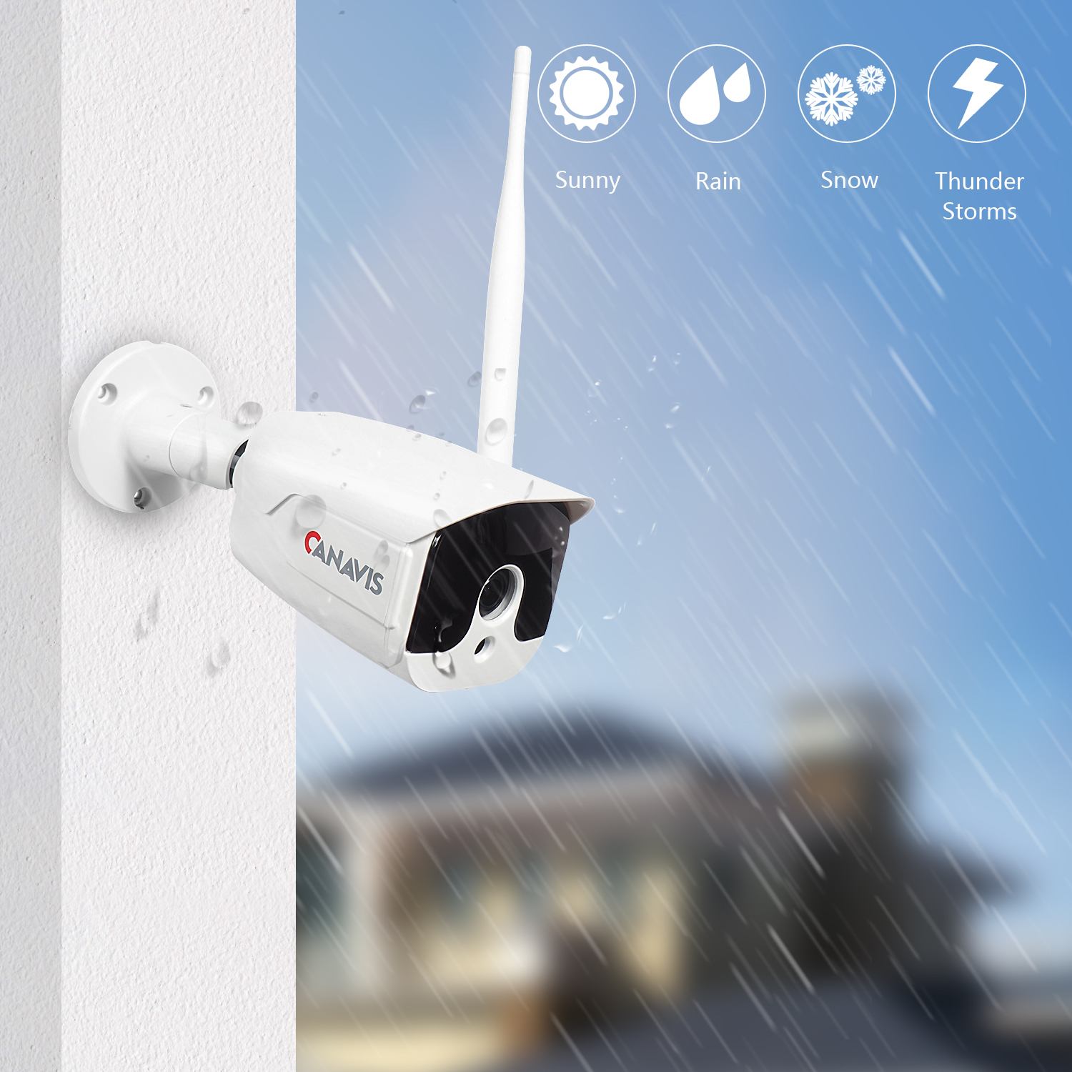 4CH 1080P Wireless Camera SystemProductsCANAVIS Wireless Camera