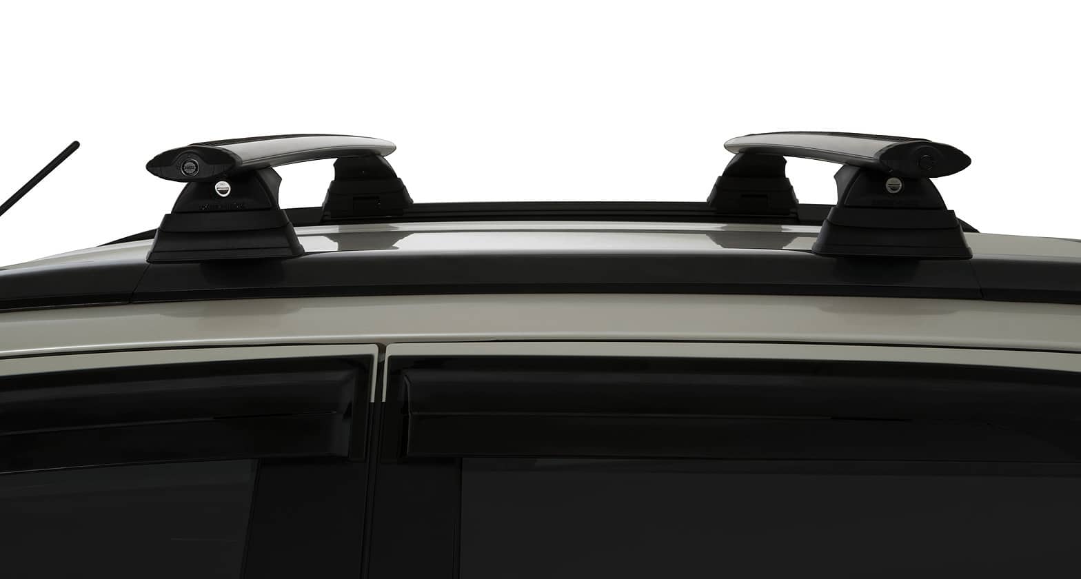 RHINO RACK VORTEX RCL BLACK 2 BAR ROOF RACK ISUZU DMAX 2020 ON WITH