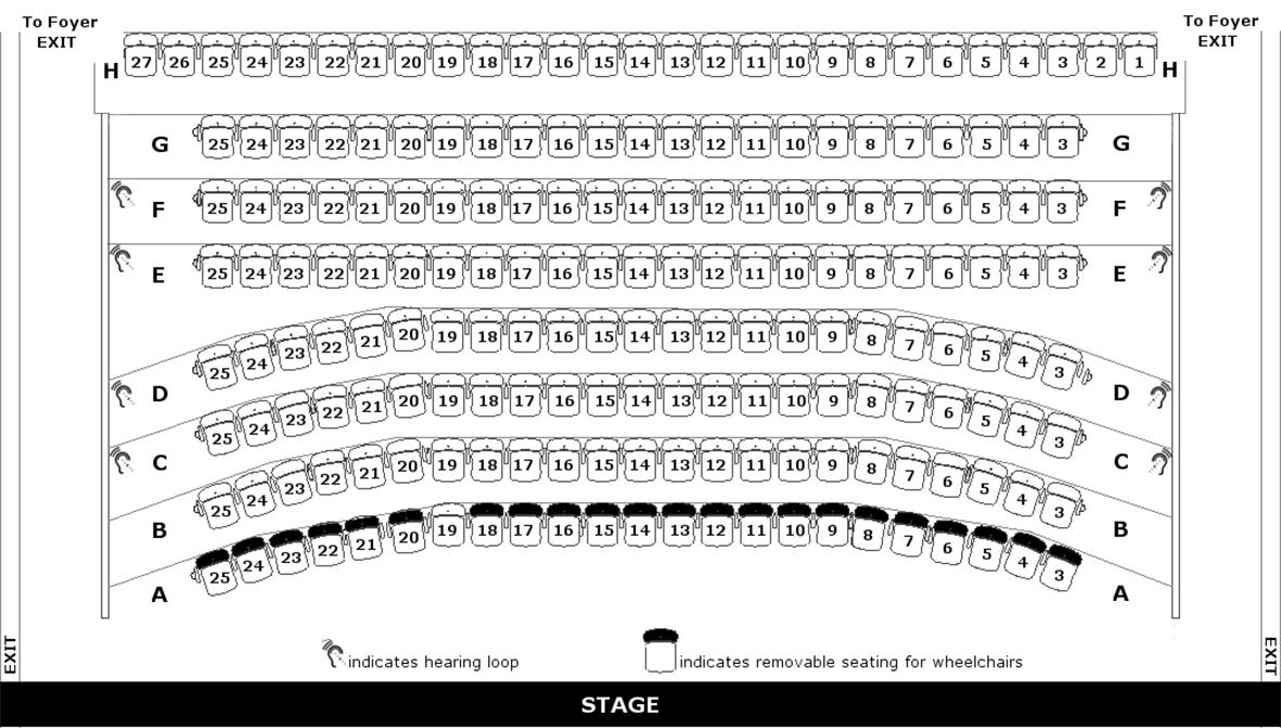 Canberra Stadium Seating Map
