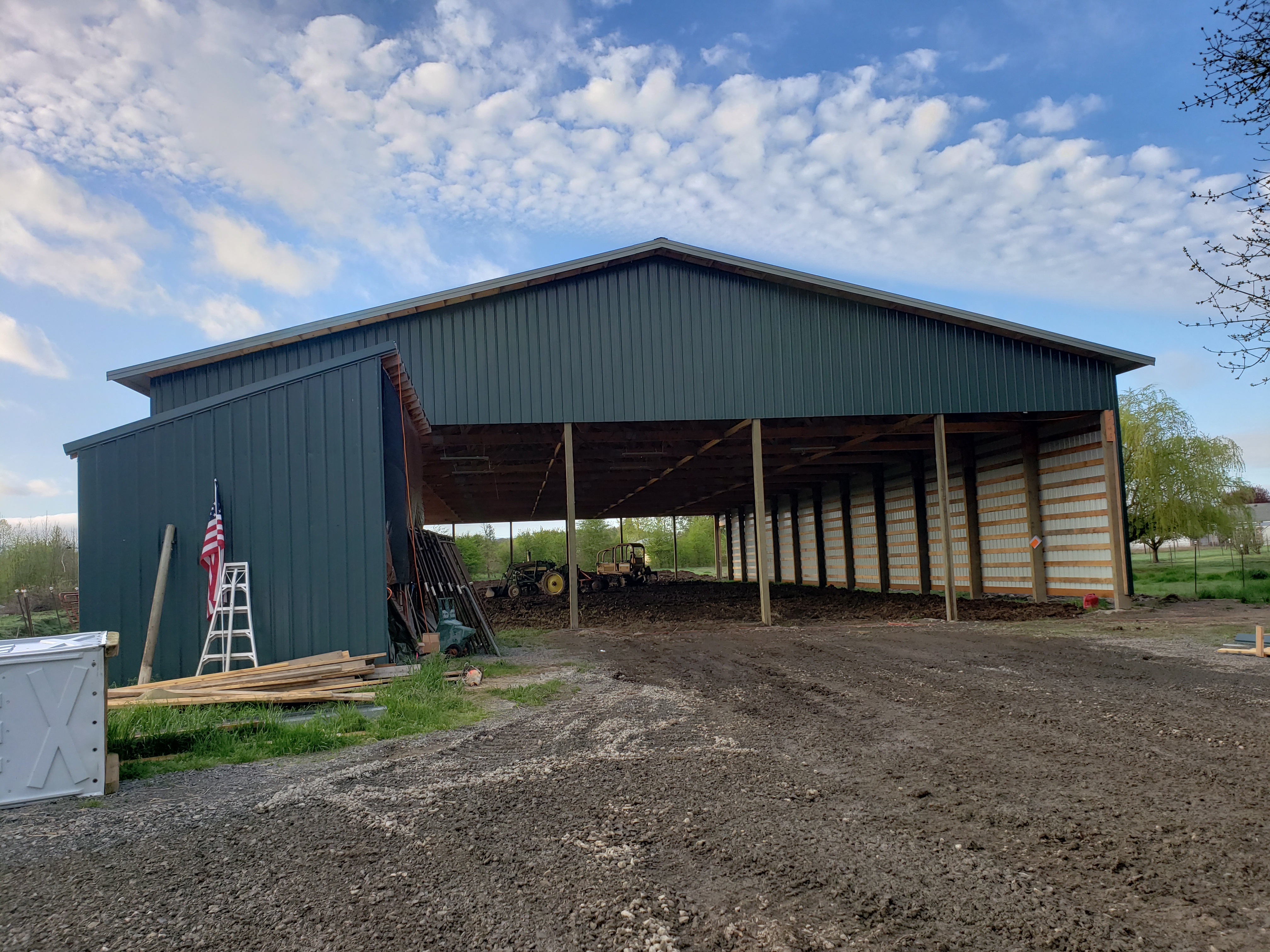 Constructing a Pole Barn Canby Builders Supply