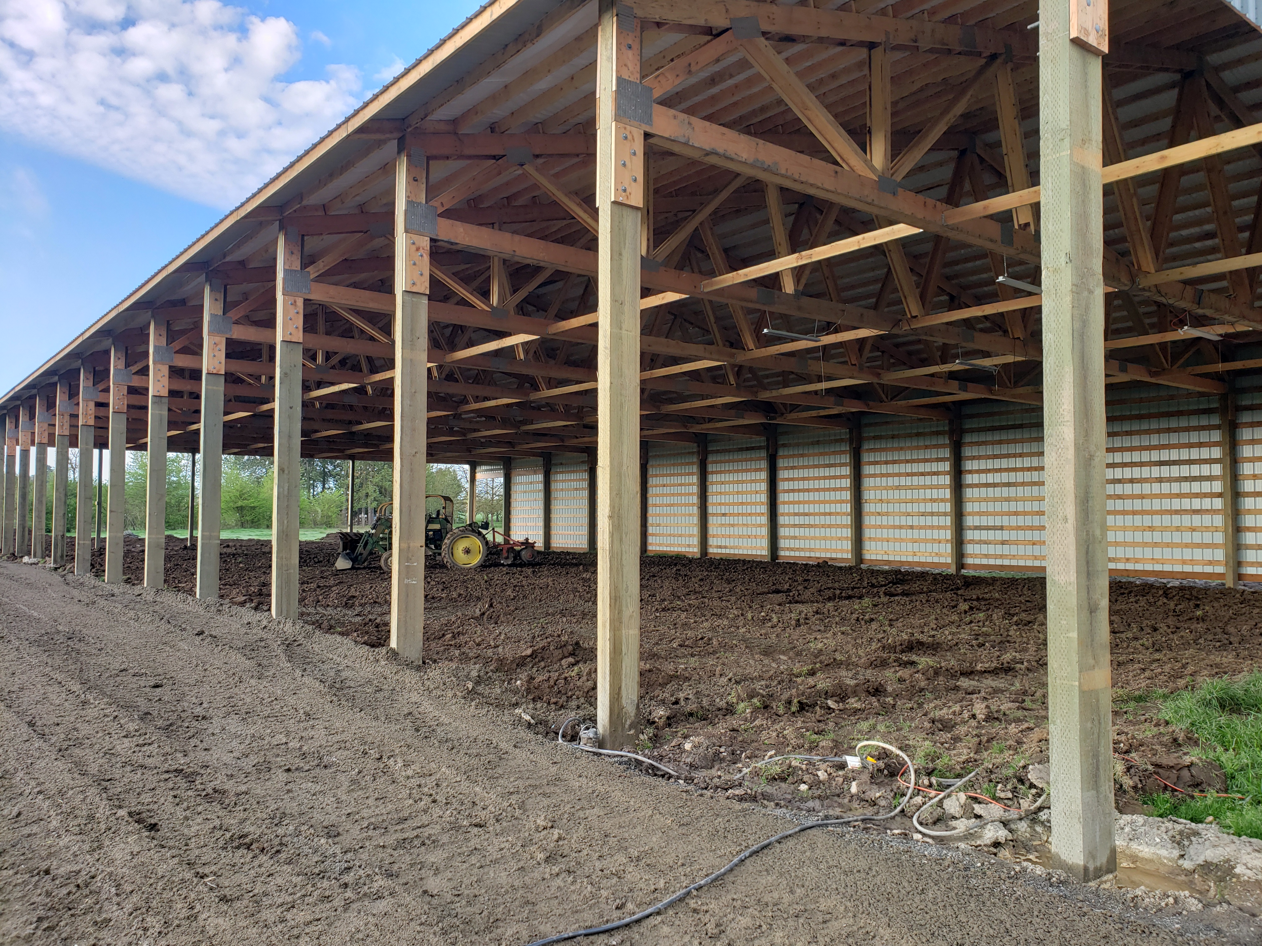 Constructing a Pole Barn Canby Builders Supply