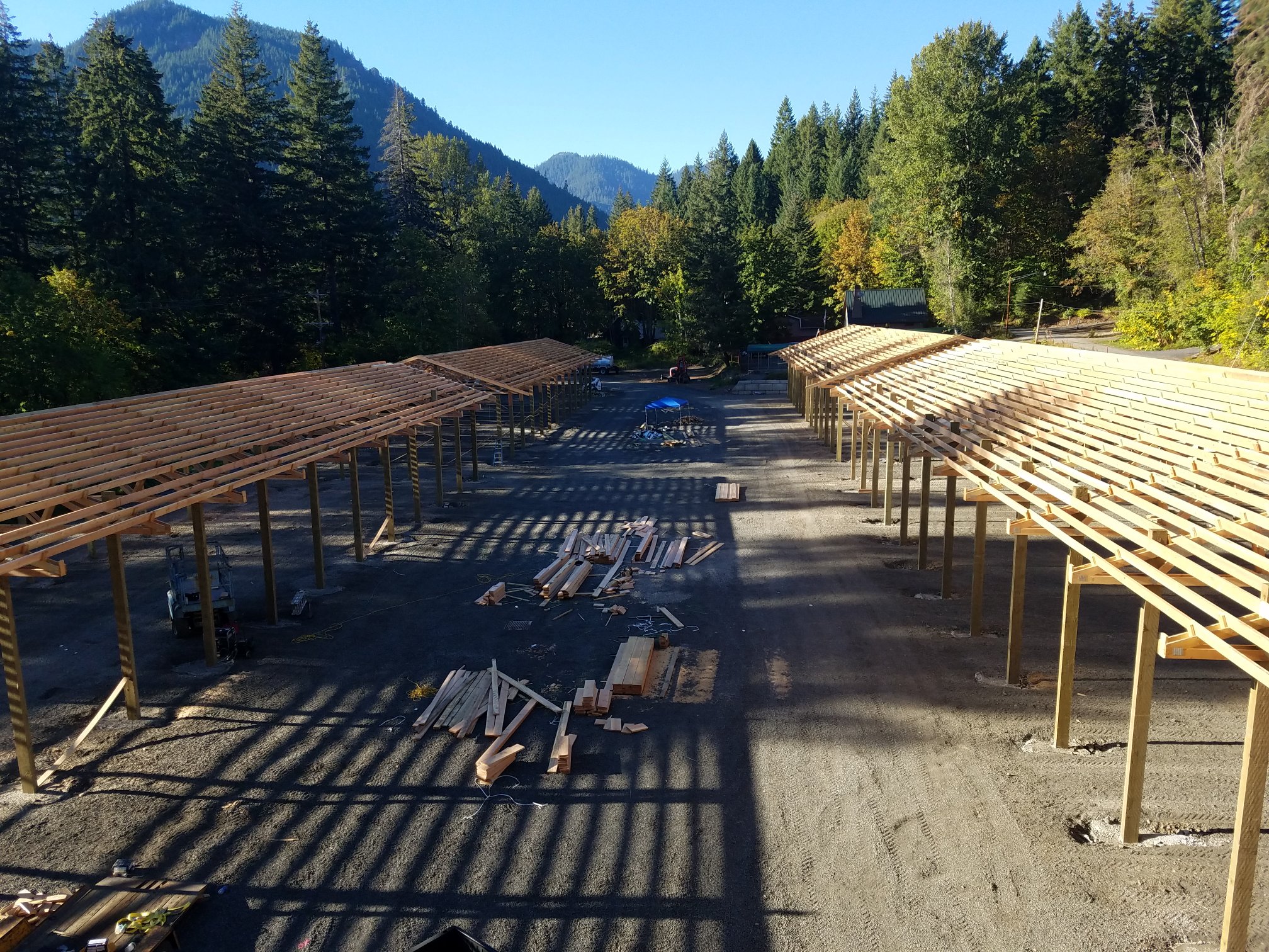 Constructing a Pole Barn Canby Builders Supply