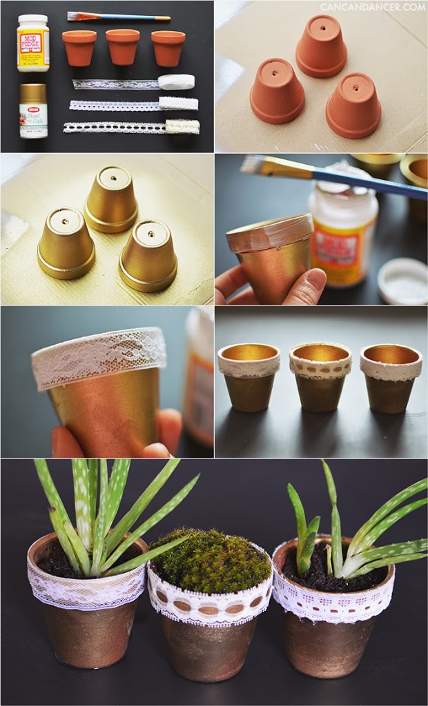 Spray Paint Flower Pot Ideas Home Alqu