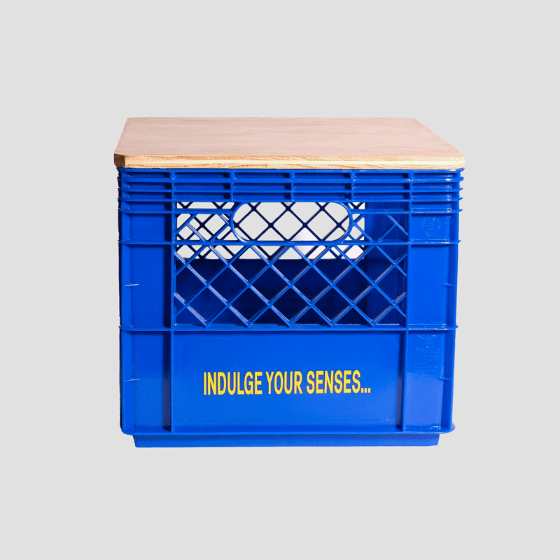 Classic Milk Crate cancanpress cancanpress