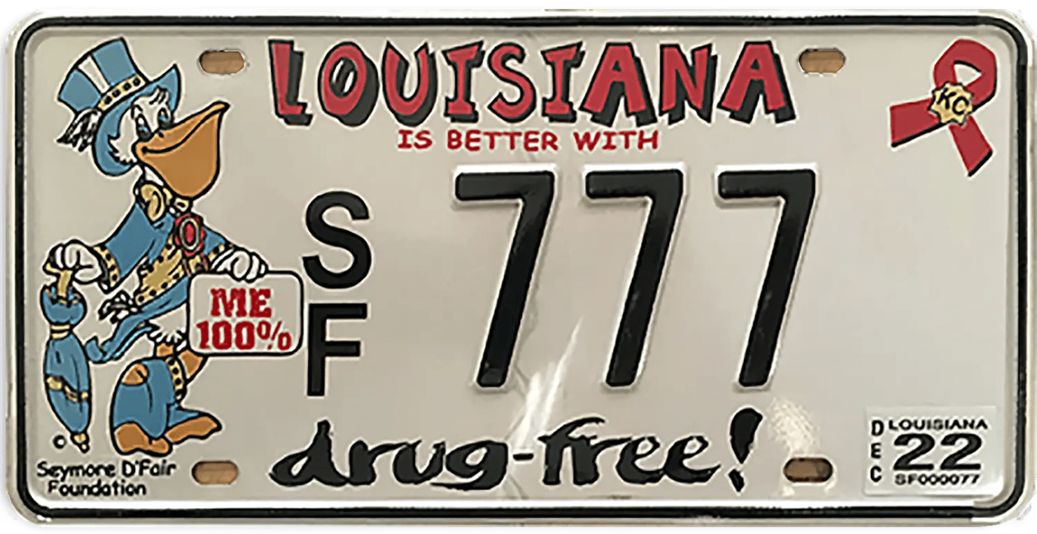 How To Cancel License Plate Louisiana?