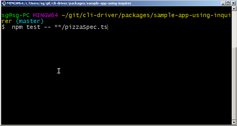 clidriver npm