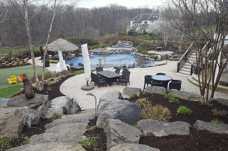 Landscape Design & Build C&C Custom Lawncare, Inc