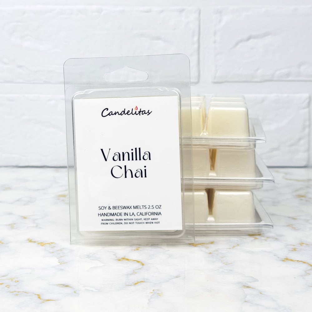 Vanilla Chai Wax Melts Candelitas Soy Candles Made With Amor