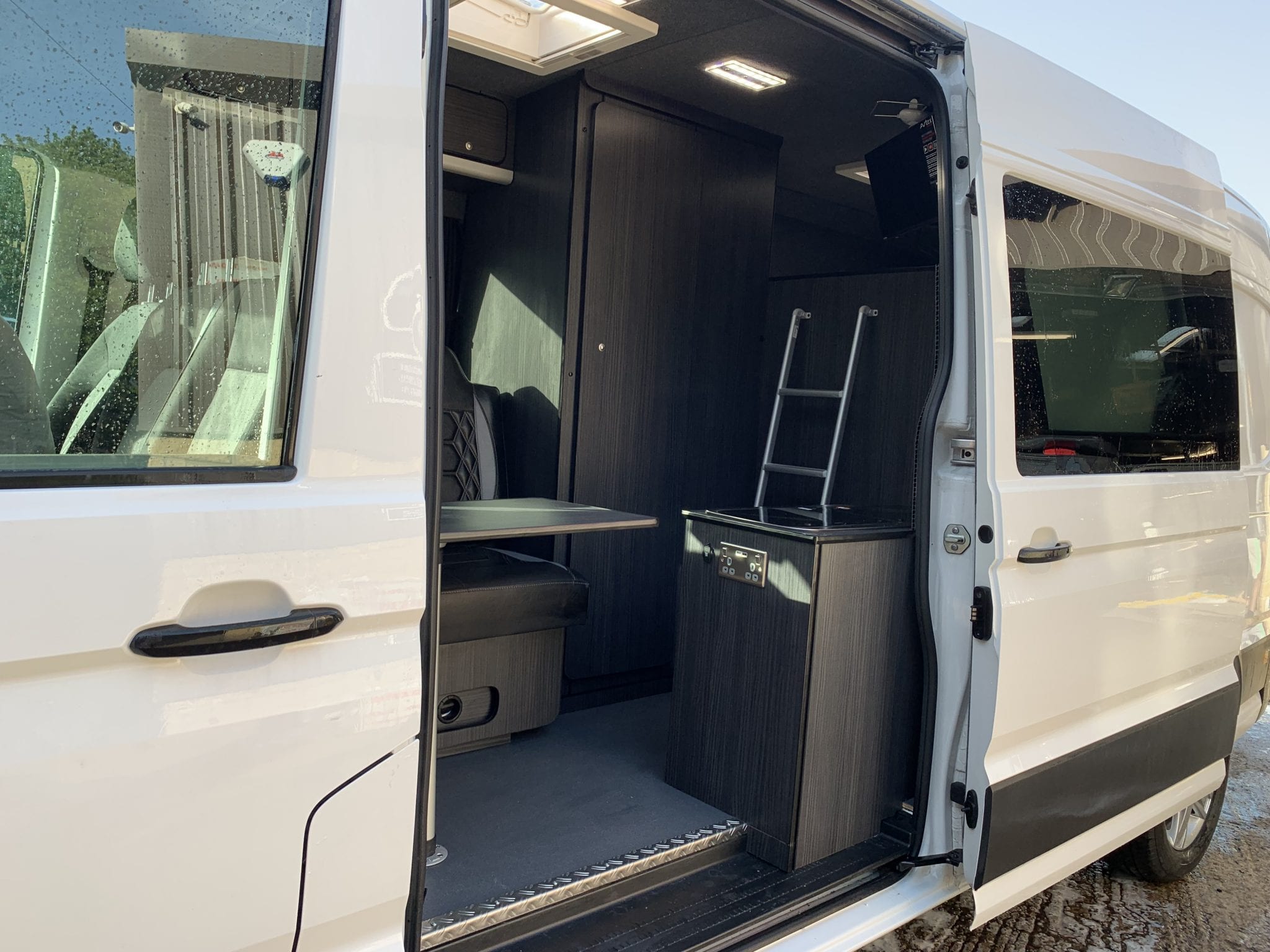 VW Crafter Conversion Garage Area C and H Campers