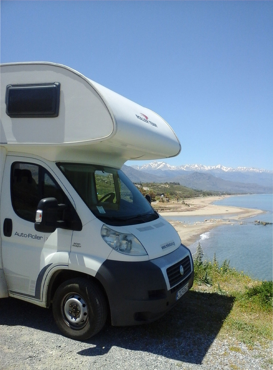 Location de campingcar en Crète, Grèce. Louez un Camper Vacance