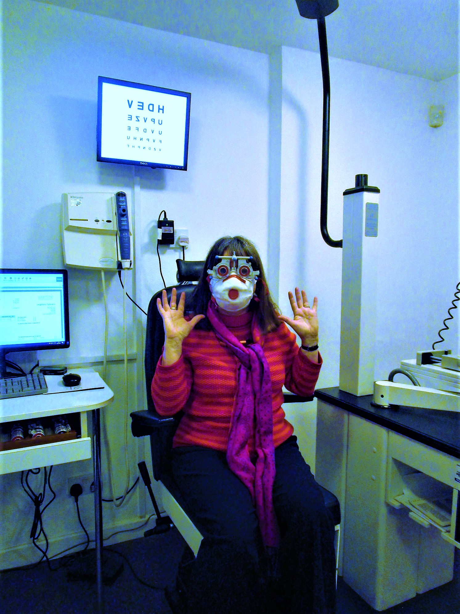 Pandemic Eye Test Candia Comes Clean