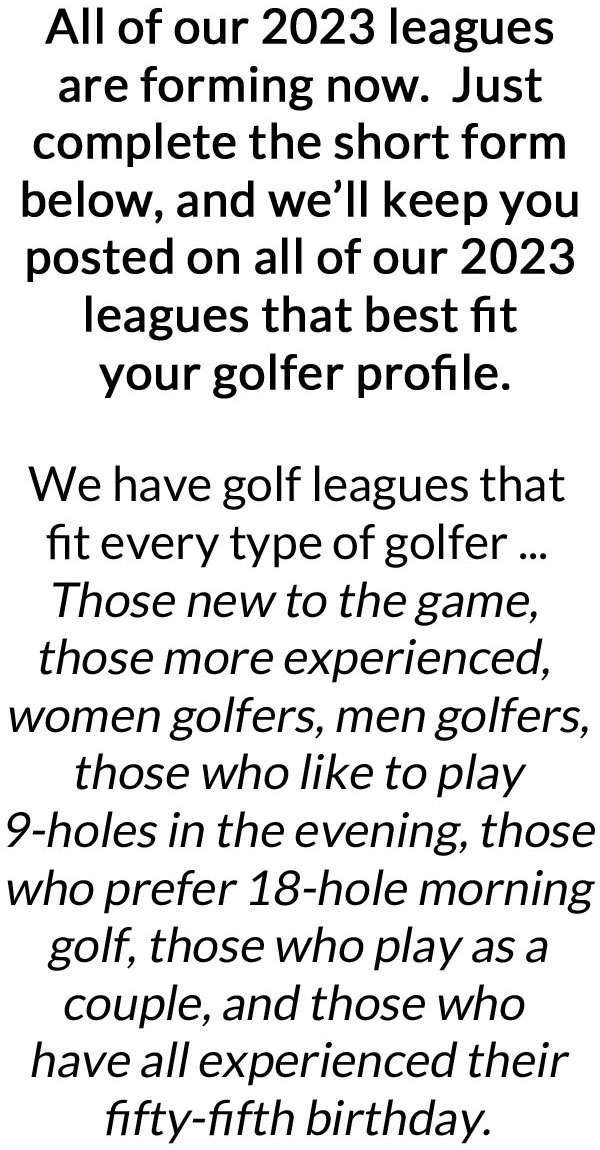 Golf Leagues in Strafford County Dover, NH Golf Courses