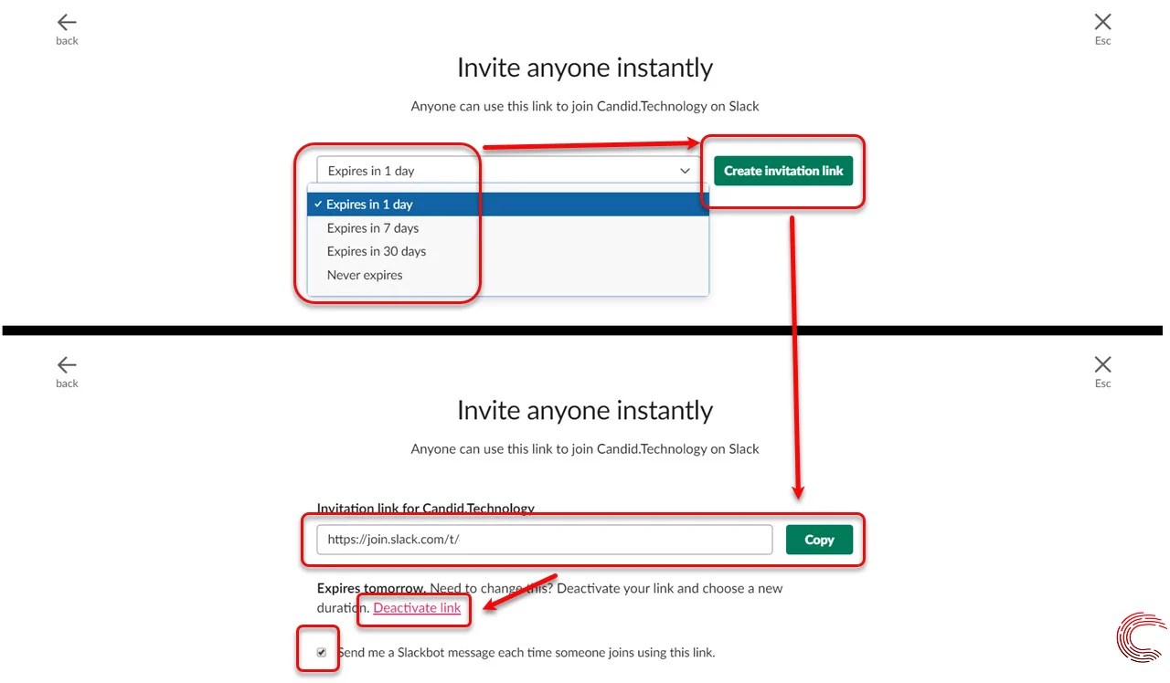 How to invite someone to Slack via PC, Android and iOS?