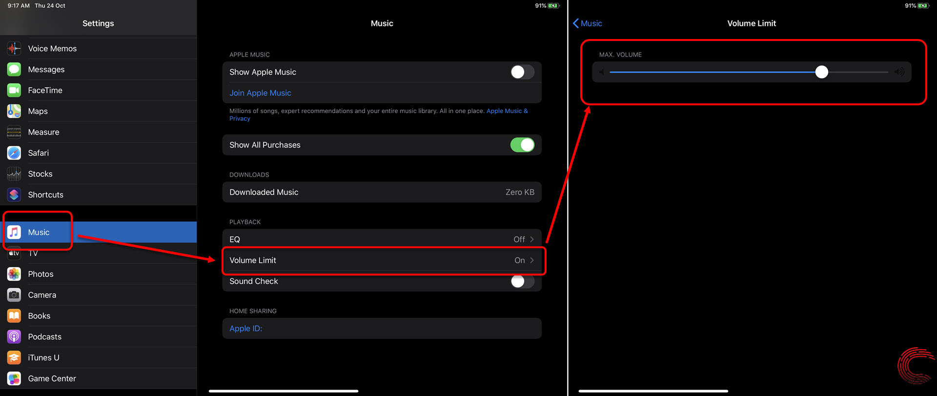 How to set the maximum volume limit on your iPhone, iPad or iPod?