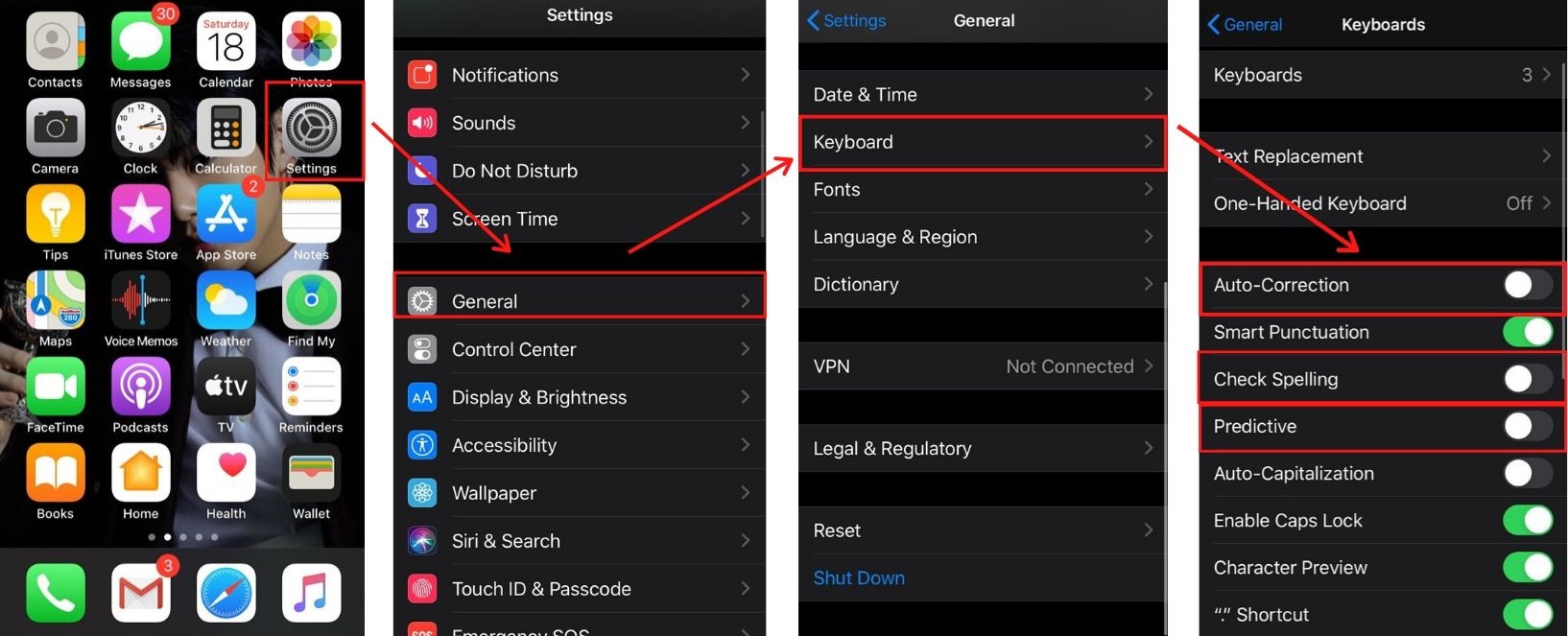 How to switch off autocorrect on your iPhone? And workarounds