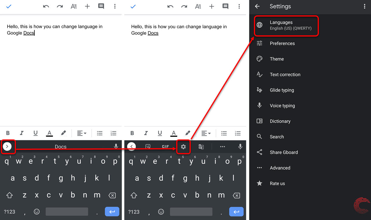 How to change the language in Google Docs? Candid.Technology