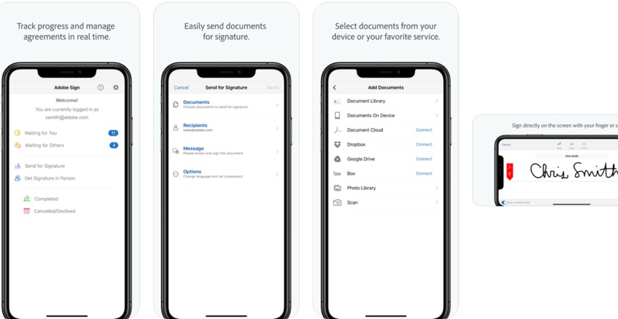 Top 7 Digital Signature apps for iPhone Candid.Technology