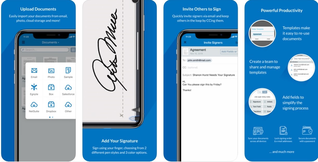 Top 7 Digital Signature apps for iPhone Candid.Technology