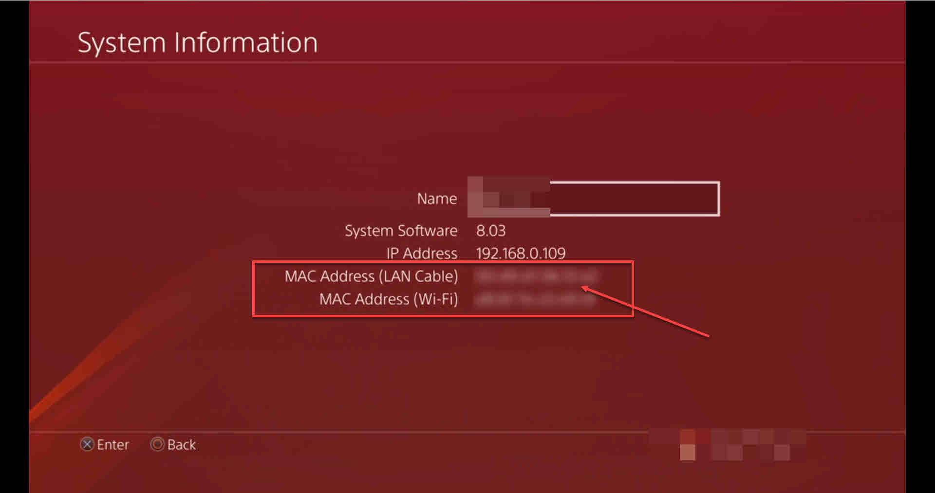 How to find the Mac address on PS4? Candid.Technology