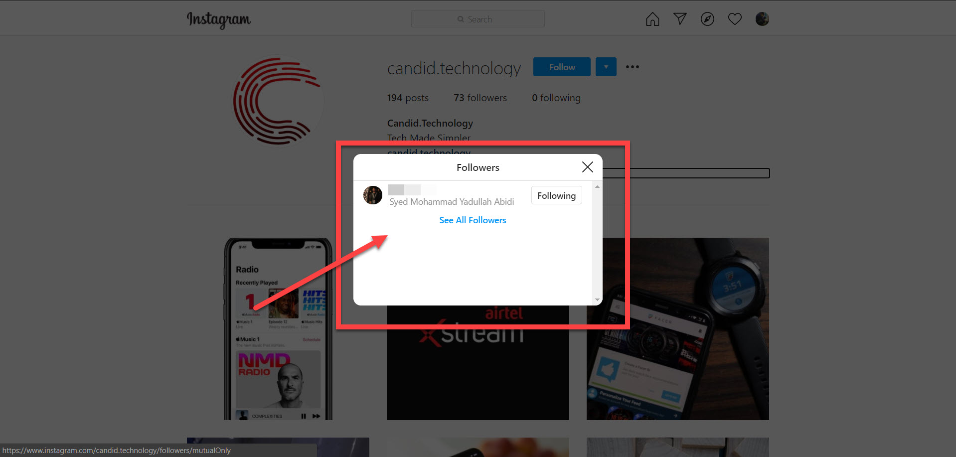 How to see mutual followers on Instagram? Candid.Technology