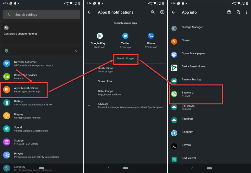 How to fix System UI has stopped issue on Android?