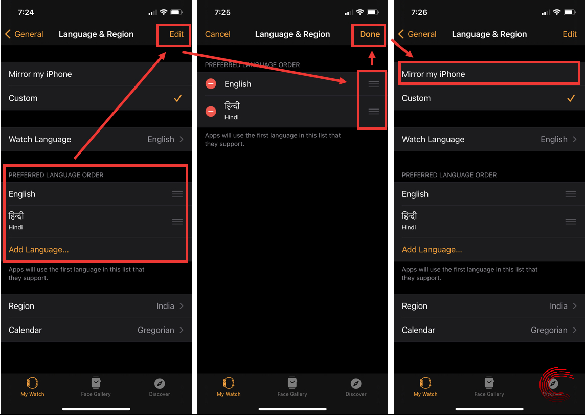 How to change language on Apple Watch? Candid.Technology