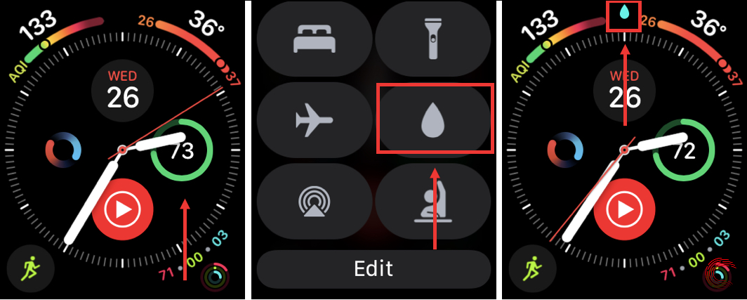 How to eject water from Apple Watch? Candid.Technology