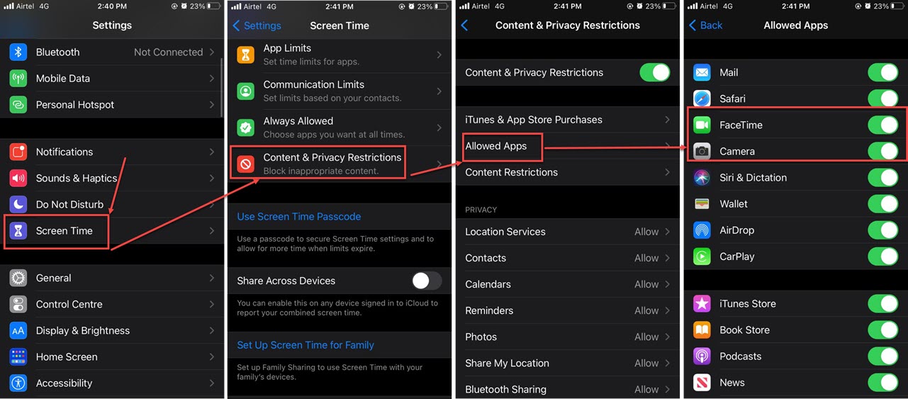 FaceTime Photos not saving Quick Fix