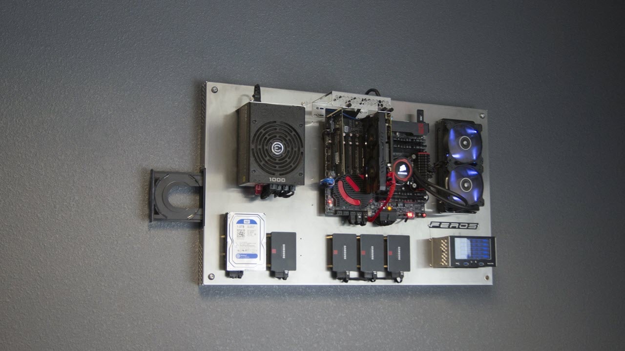 Top 7 wall mounted PC builds
