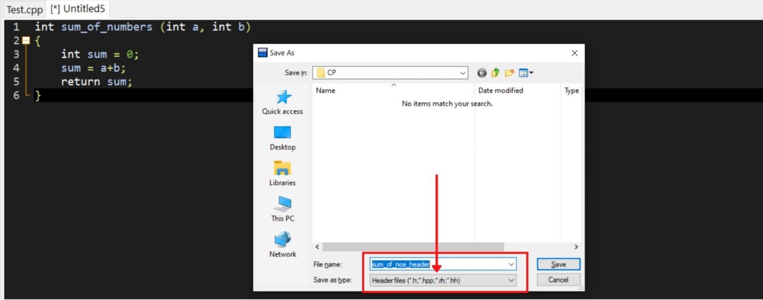 How to add a header file in Dev C++?
