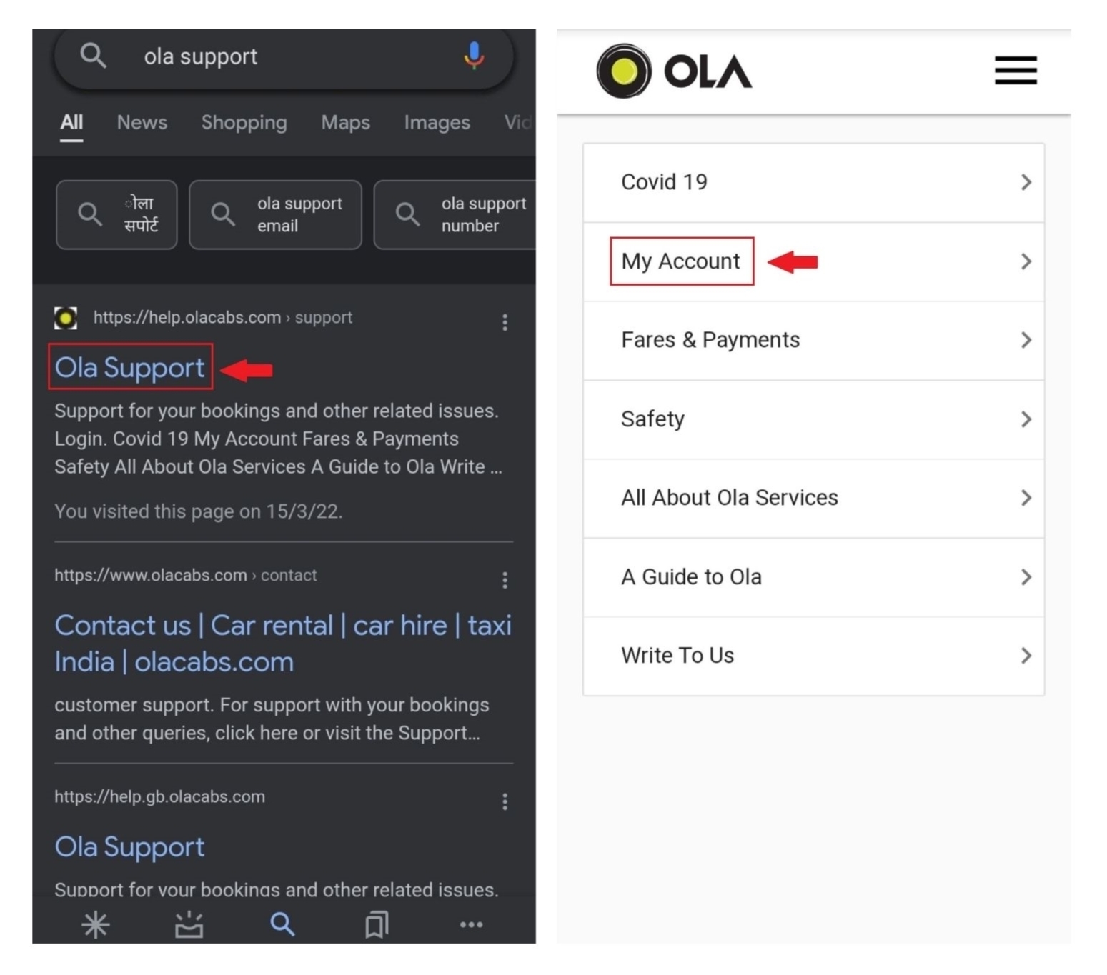 How To Unblock Ola Account?
