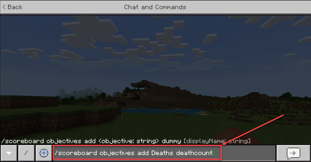 How to add death counter in Minecraft?