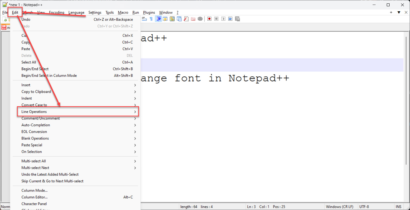 How to remove duplicates in Notepad++?