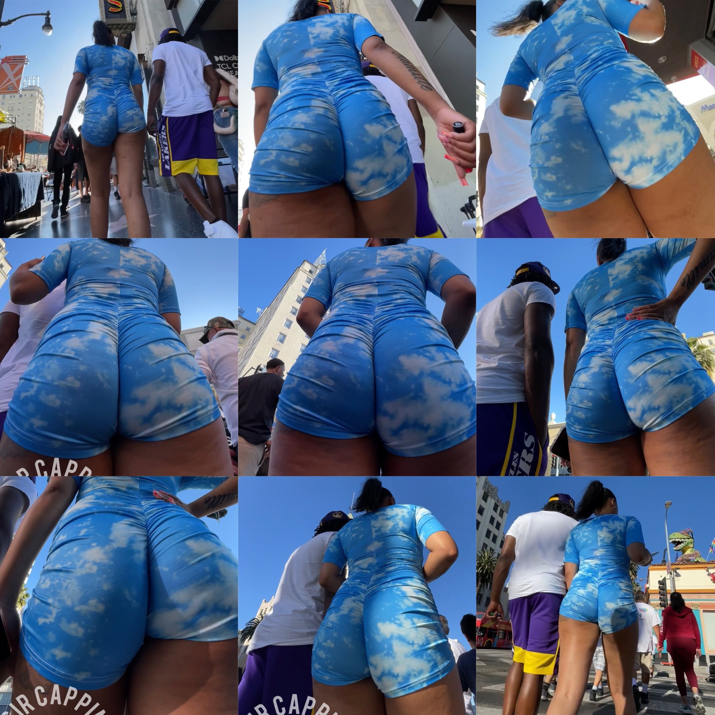 Jiggly Ebony Booty Capped - Candid Best Premium