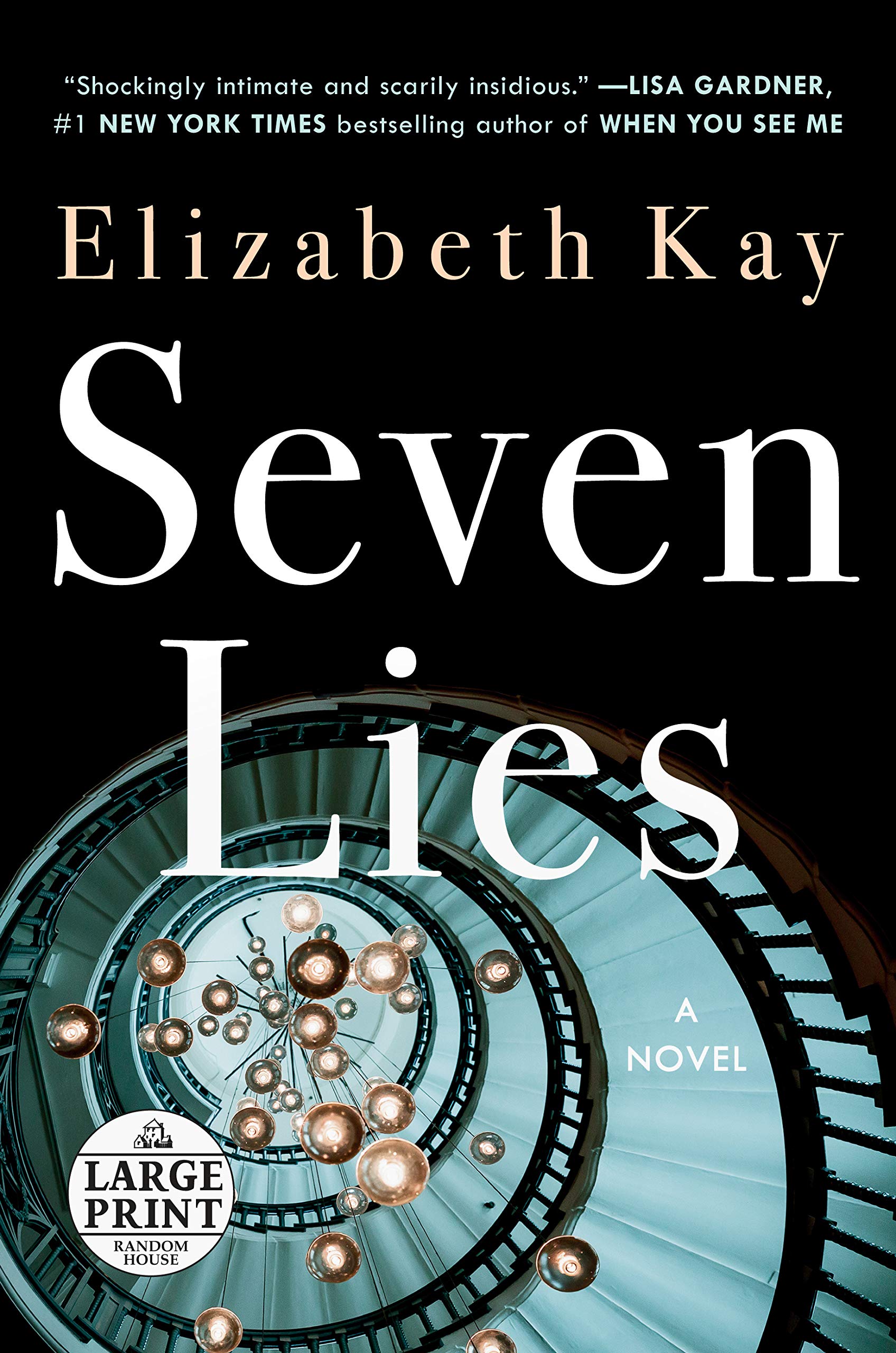Seven Lies by Elizabeth Kay The Candid Cover