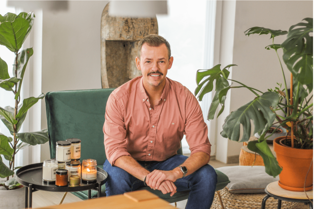 candle guy Scented Candle I love you for your personality. But that