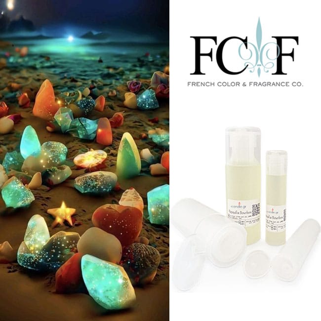 River Rock Candle.gr