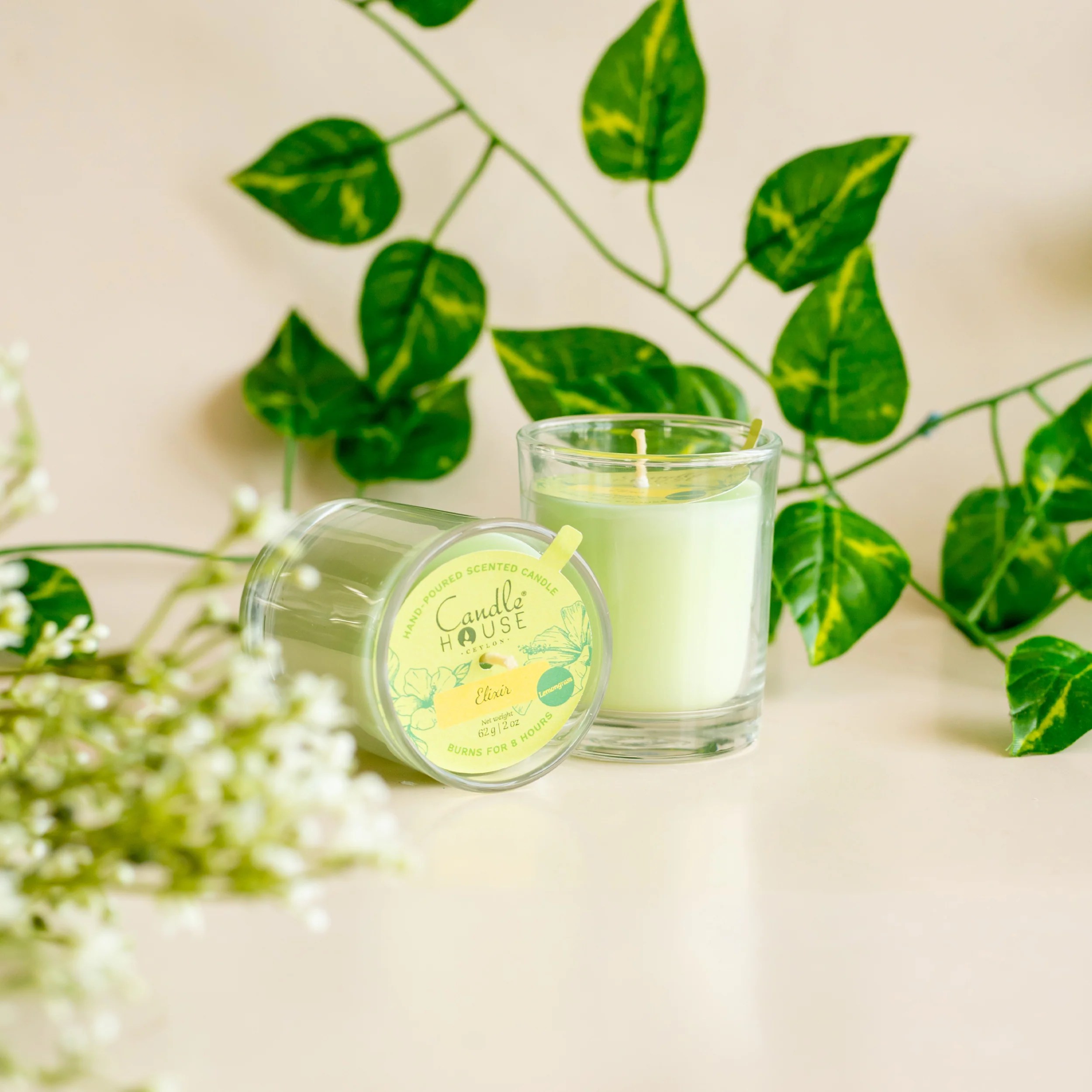 Lemongrass Mini (Elixir) Candle House Ceylon